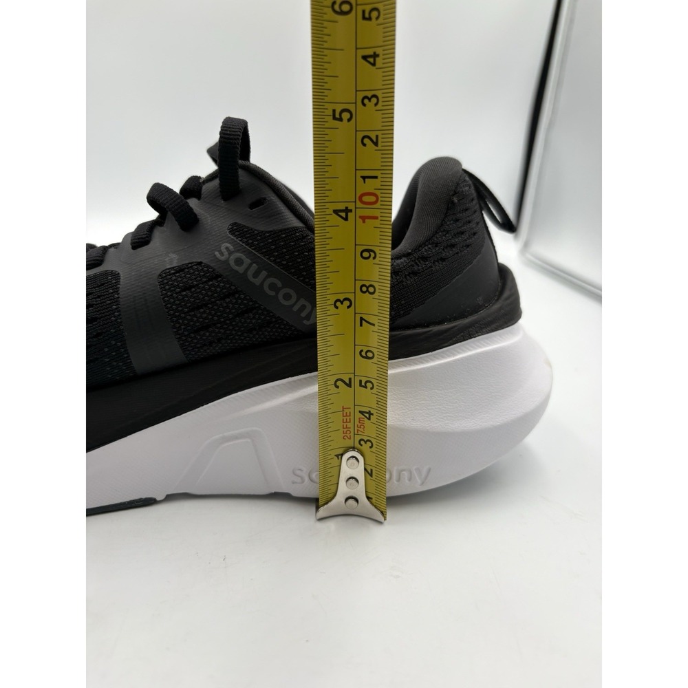Saucony Guide 18 Womens Black White Athletic Running Sneakers Shoes Size 7.5 - Picture 10 of 13